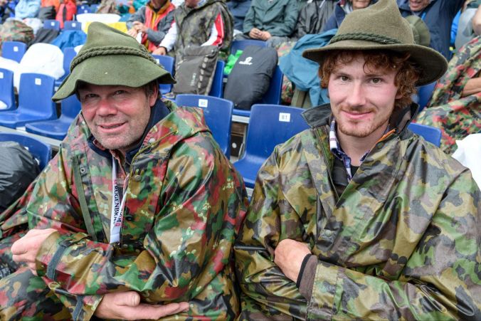 Die Grindelwaldner Peter (l) und Stefan (r).