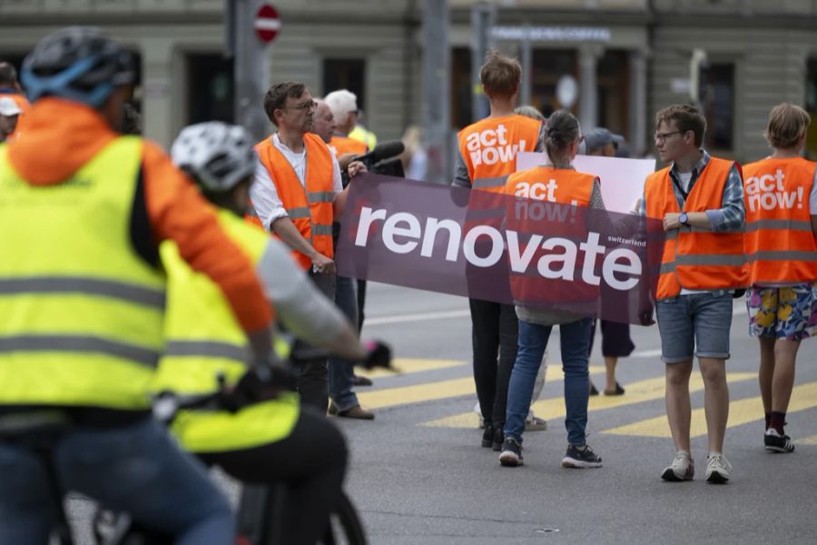 Dabei wurden die Strassen nicht mehr blockiert, sondern der Verkehr nur «verlangsamt». (Archivbild)