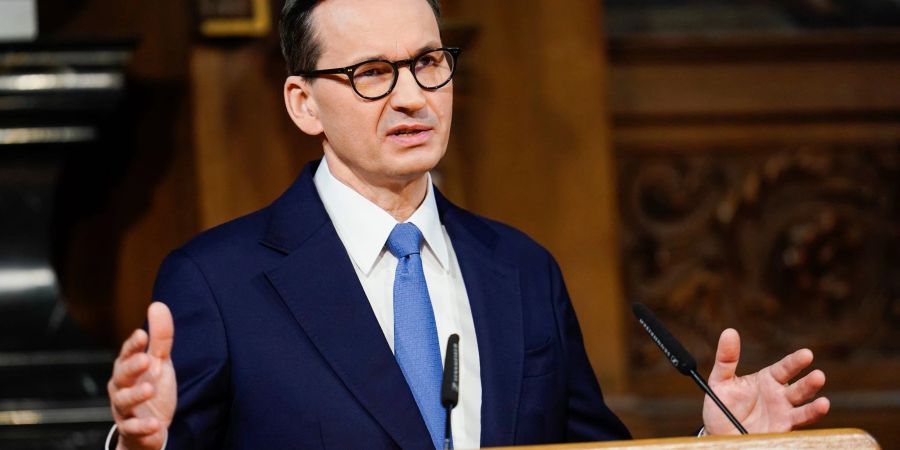 Ein Interview mit Polens Ministerpräsident Mateusz Morawiecki sorgt für Spekulationen.