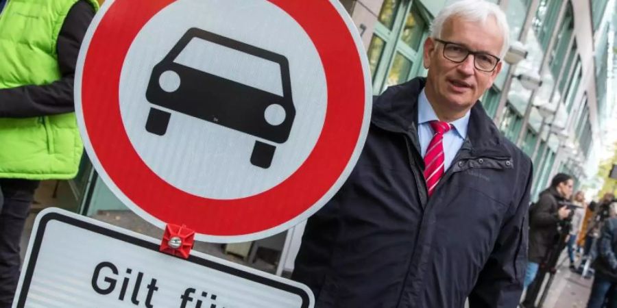 Geschäftsführer Jürgen Resch hatte jüngst erklärt, das zuständige Finanzamt habe die Gemeinnützigkeit der Deutschen Umwelthilfe gerade erst bestätigt. Foto: Jens Büttner