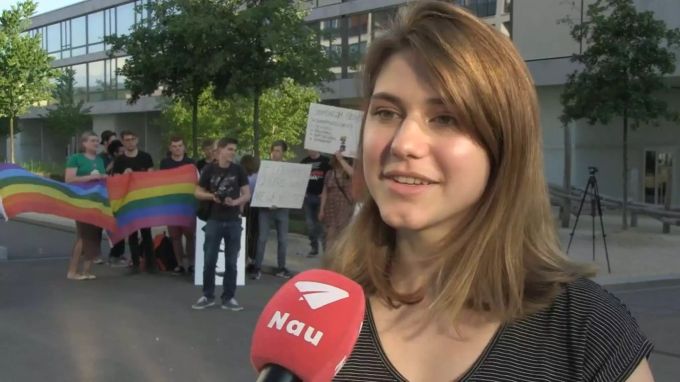 Leandra Columberg ist mit 19 Jahren die jüngste Zürcher Kantonsrätin aller Zeiten. Leandra Columberg Juso