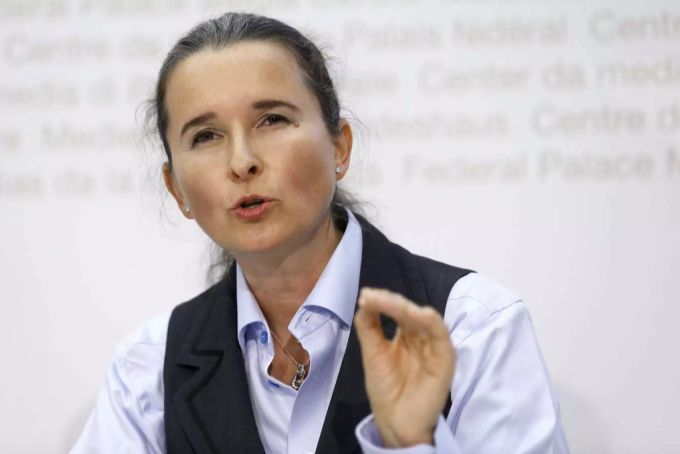 Die SVP-Nationalrätin Yvette Estermann. Estermann Junge SVP