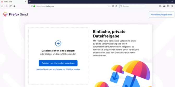 Firefox Send