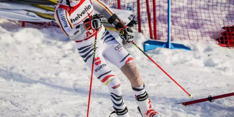 Pech: Stefan Luitz schied im Riesenslalom vorzeitig aus. Foto: Michael Kappeler