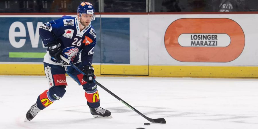 ZSC Lions' Simon Bodenmann