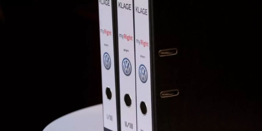 Klage-Akten von Myright gegen Volkswagen