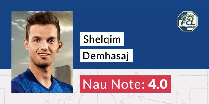 Die Nau-Note für Shkelqim Demhasaj (FC Luzern). FC Luzern
