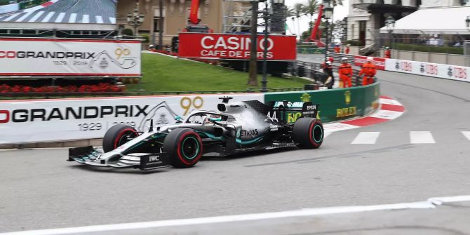 Lewis Hamilton Mercedes Monaco