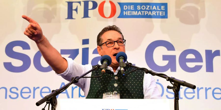 Heinz-Christian Strache FPÖ