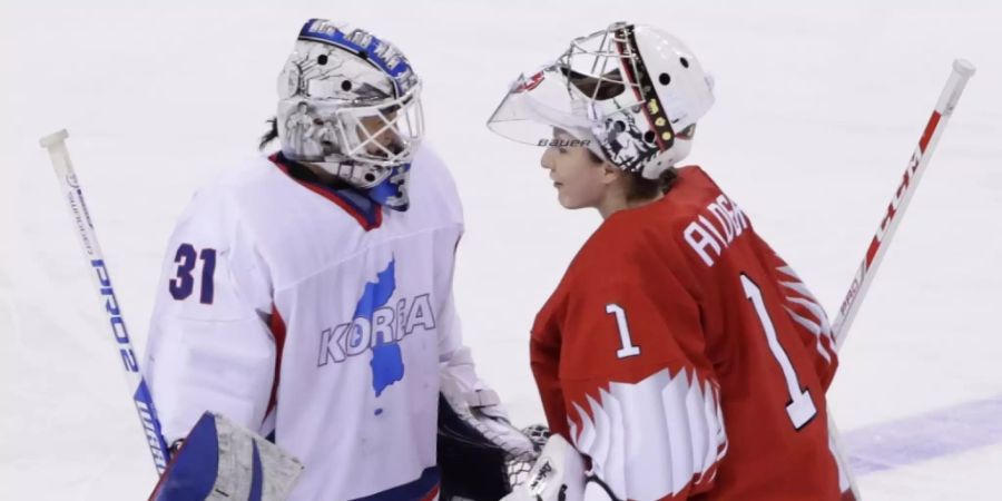 Vor einem Jahr hatte die Schweizer Torhüterin Janine Alder an den Winterspielen an Titelkämpfen für die Schweiz mit einem Shutout gegen Korea debütiert - gegen Russland glänzte sie erneut