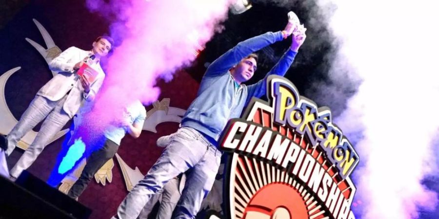 Der Italiener Flavio Del Pidio konnte das Videospiel-Turnier für sich entscheiden. Foto: The Pokémon Company