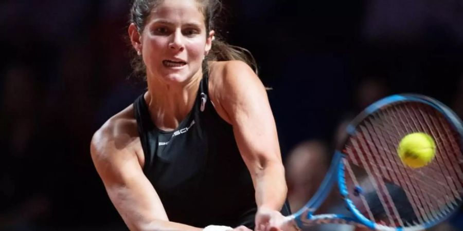 Steht in Rom in der zweiten Runde: Julia Görges. Foto: Marijan Murat