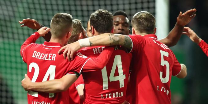 Der 1. FC Köln steigt in die Bundesliga auf. SpVgg Greuther Fürth - 1. FC Köln