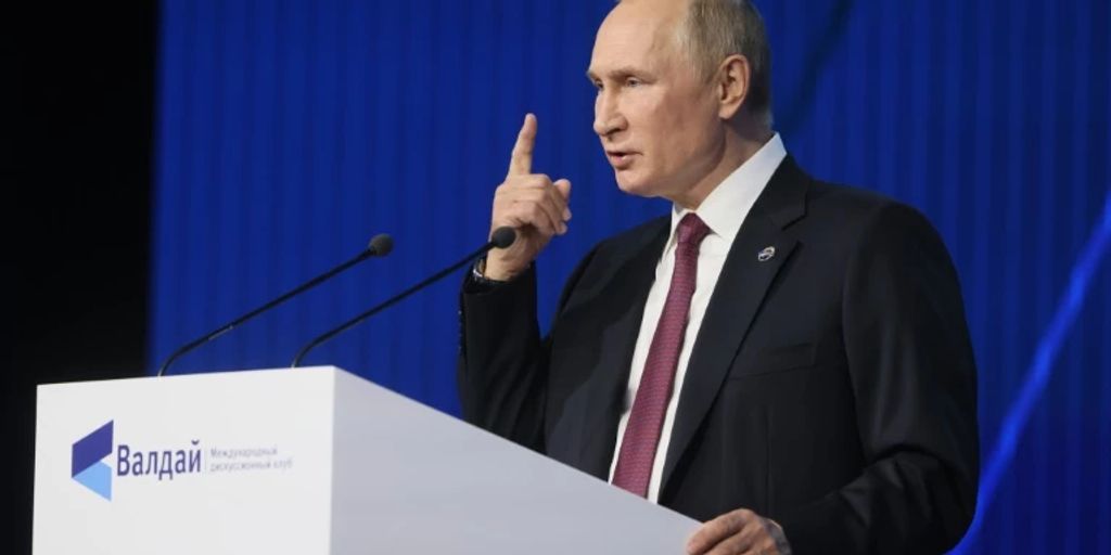 Putin Hält Rede Zur Lage Der Nation Vor Jahrestag Des Krieges