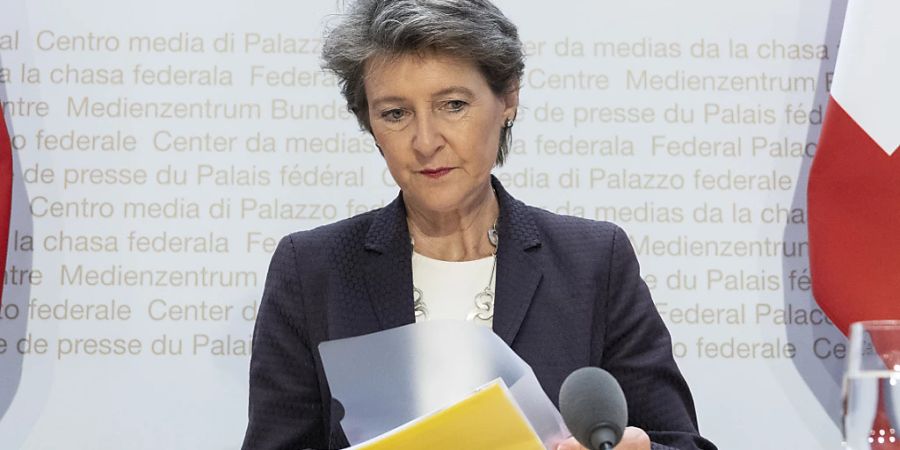 Drei Frauen bewerben sich für die Nachfolge der zurücktretenden SP-Bundesrätin SImonetta Sommaruga. (Archivbild)