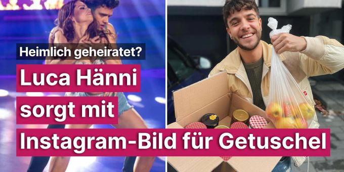 Heimlich geheiratet? - Hänni sorgt mit Instagram-Bild für Getuschel Heimlich geheiratet? - Hänni sorgt mit Instagram-Bild für Getuschel