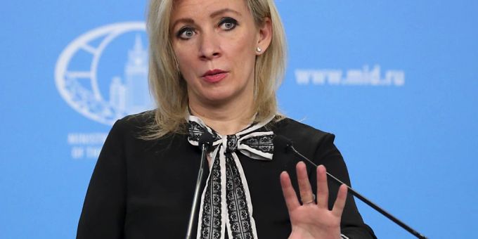 Marija Sacharowa, die Sprecherin des russischen Aussenministeriums. (Archivbild) Marija Sacharowa