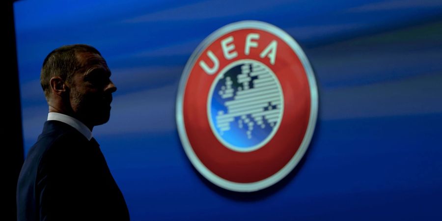 Logo der Europäischen Fussball-Union UEFA.