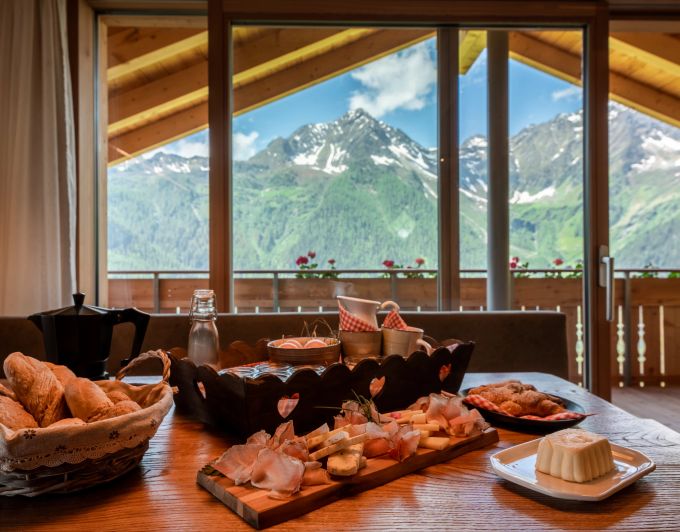 Die Produkte sind stets regional und frisch. Brunchbuffet