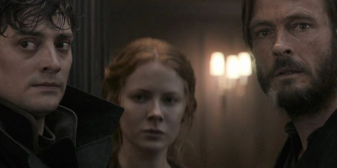 Aneurin Barnard, Emily Beecham und Andreas Pietschmann (r.) in «1899». 1899 netflix