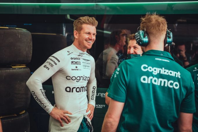Nico Hülkenberg kam bei Aston Martin in dieser Saison zweimal als Ersatz für Sebastian Vettel zum Einsatz. Aston Martin Nico Hülkenberg