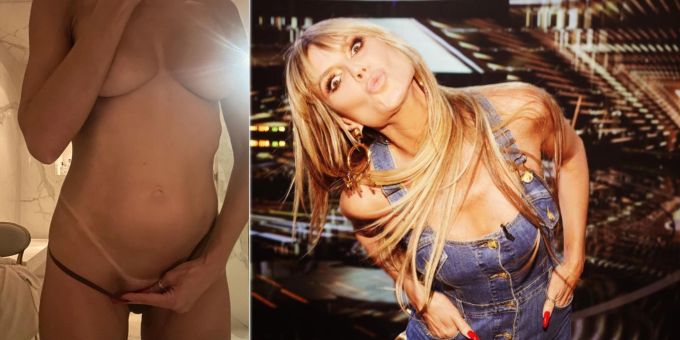 Nackt-Kracher - Bei diesem Bild deaktiviert Heidi Klum die Kommentare