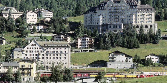 St. Moritz im Oberengadin. engadin