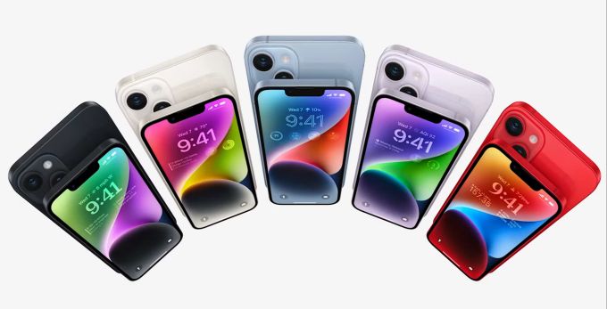 Das iPhone 14 kommt in ganzen fünf Farben daher. iPhone 14