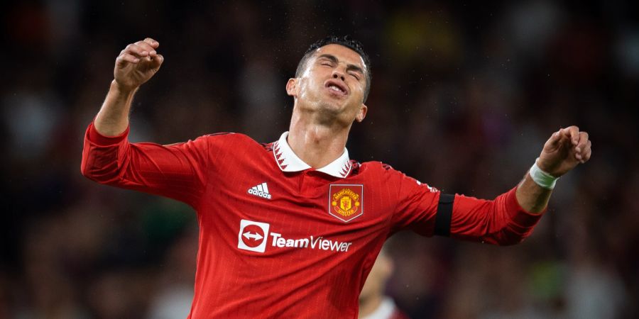 Ronaldo ist bei Manchester United unzufrieden.