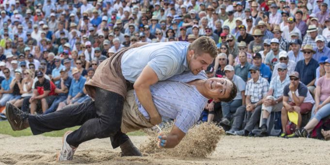Nächster Triumph - Adrian Walther gewinnt den Brünig-Schwinget