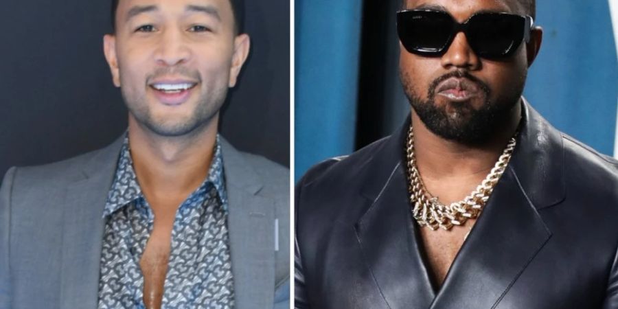 John Legend (l.) und Kanye West haben schon zusammengearbeitet.