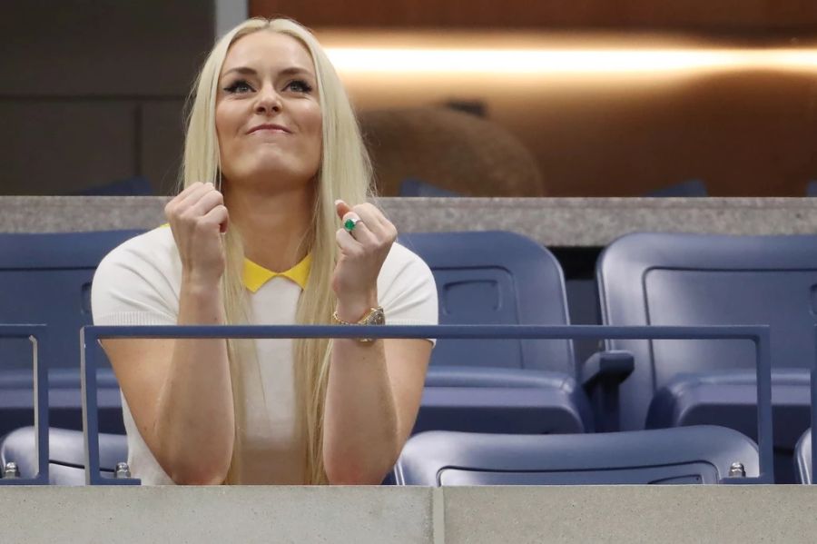 US-Ex-Ski-Star ist Lindsey Vonn ist sowieso grosser Tennisfan. Auch sie lässt sich den Williams-Schlussspurt nicht entgehen. (archivbild)