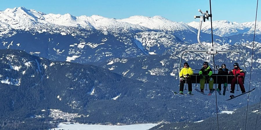 Lift Gelände Whistler Blackcomb