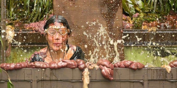Die Dschungelcamp «Wall of Shame» Prüfung. Dschungelcamp