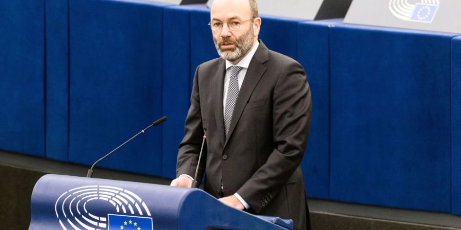 «Unsere amerikanischen Freunde mit ihren Partnern nicht alleine lassen»: Manfred Weber.