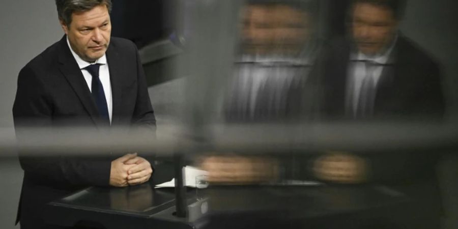 Robert Habeck im Bundestag