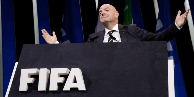 FIFA Präsident Gianni Infantino