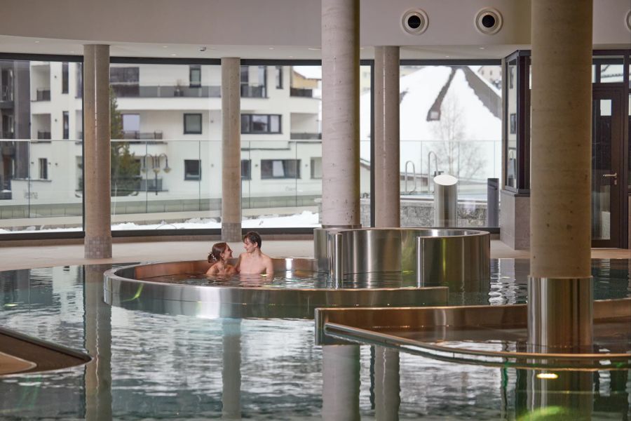 Relaxen in der Silvrettatherme.