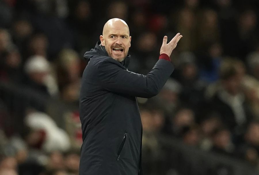 Trainer Erik ten Hag greift bei den Engländern rigoros durch.