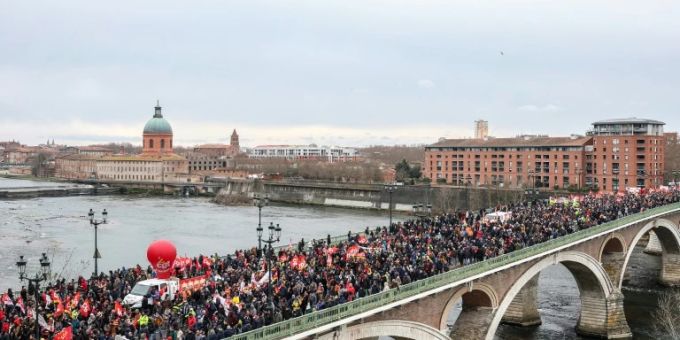 Demonstration in Toulouse