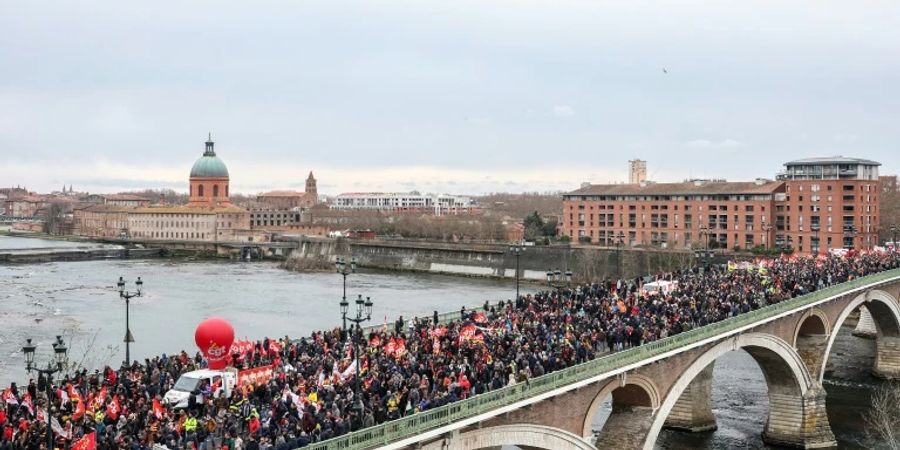 Demonstration in Toulouse
