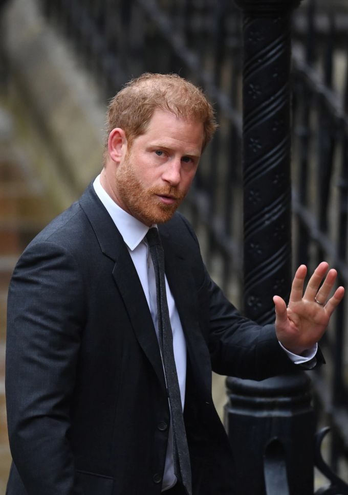 Prinz Harry vor dem High Court in London. Prinz Harry