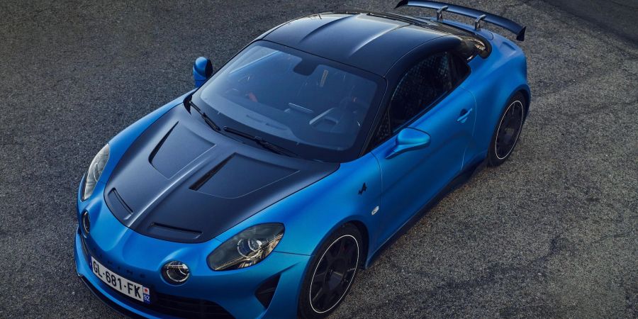 Für Rennstrecke und Strasse: Renault-Tochter Alpine fährt mit der A110 R das neue Topmodell der sportiven Baureihe vor.