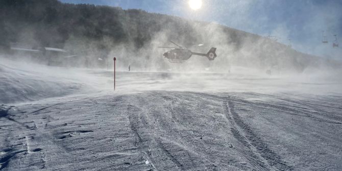 Gleitschirmunfall in Bolgen Davos