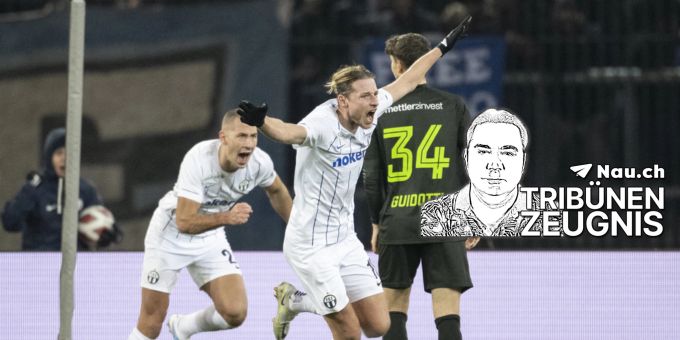 Tribünen-Zeugnis - Nur zwei FCSG-Profis genügend, Kaktus für FCZ-Sünder