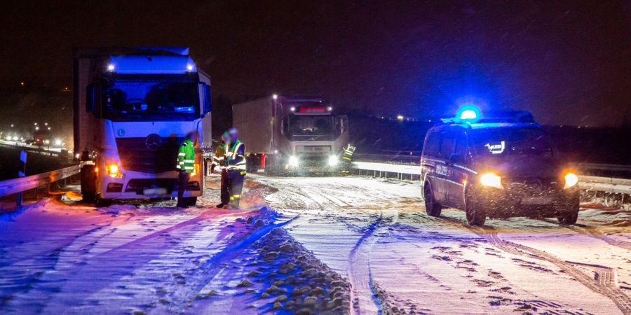 Verkehrschaos auf der A72.