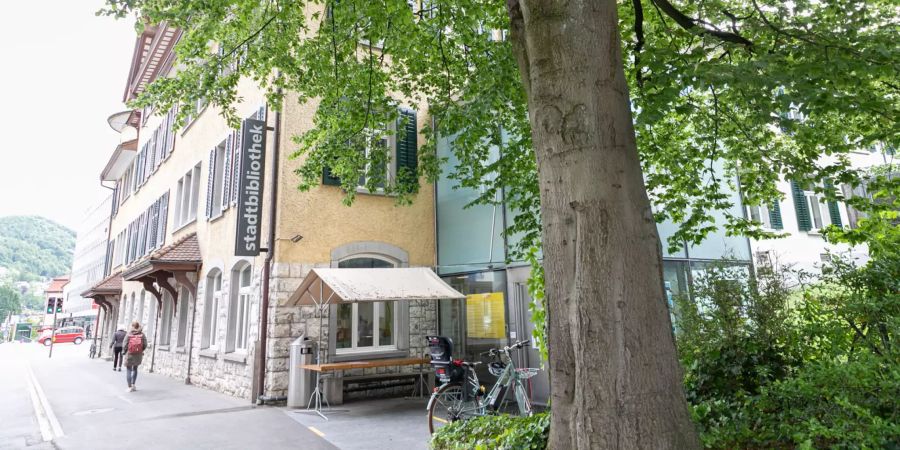 Die Stadtbibliothek in Baden.