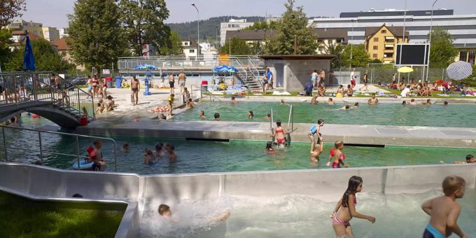 Das Bio und Gartenschwimmbad Im Moos ist ab dem 18.Mai wieder geöffnet. Freibad im Moos Schlieren