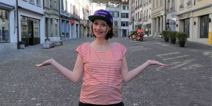 Christina Bachmann-Roth am Maimärt Lenzburg: «Genauso leer wie letztes Jahr!» Christina Bachmann-Roth