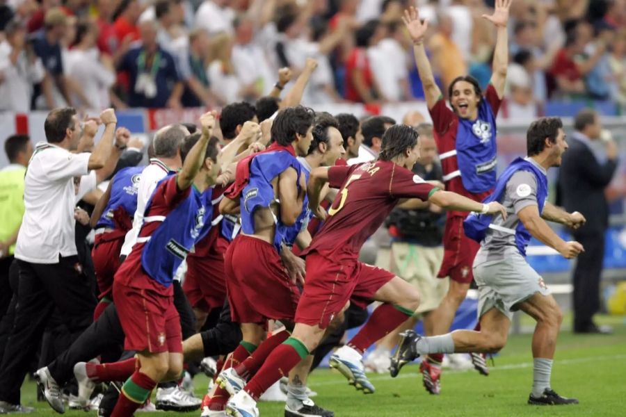 Und wieder erreichten die Portugiesen den Halbfinal.